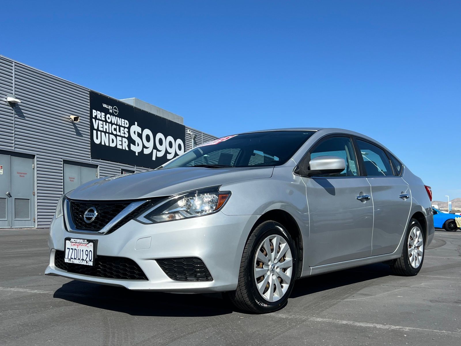 Used 2017 Nissan Sentra SV with VIN 3N1AB7AP8HY360835 for sale in Victorville, CA