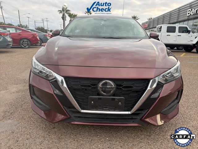 Used 2020 Nissan Sentra SV with VIN 3N1AB8CV9LY221386 for sale in McAllen, TX
