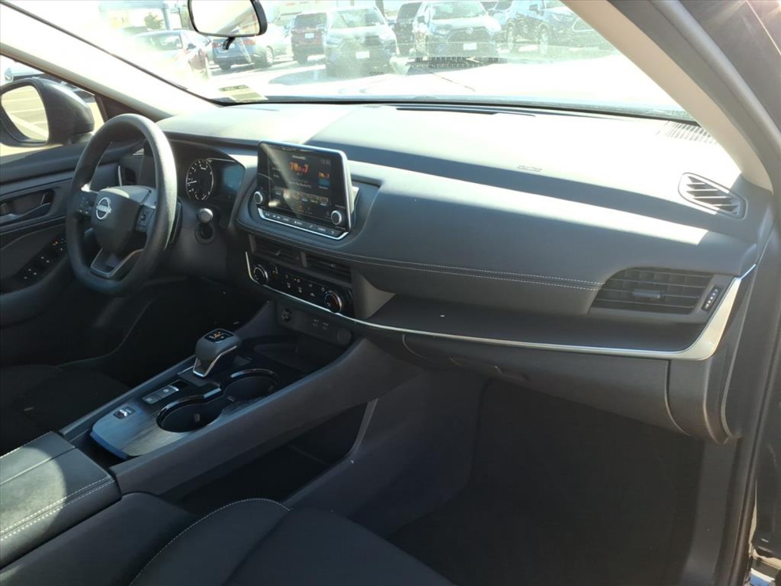 2025 Nissan Rogue S Black at AutoNation Toyota Gulf Fwy