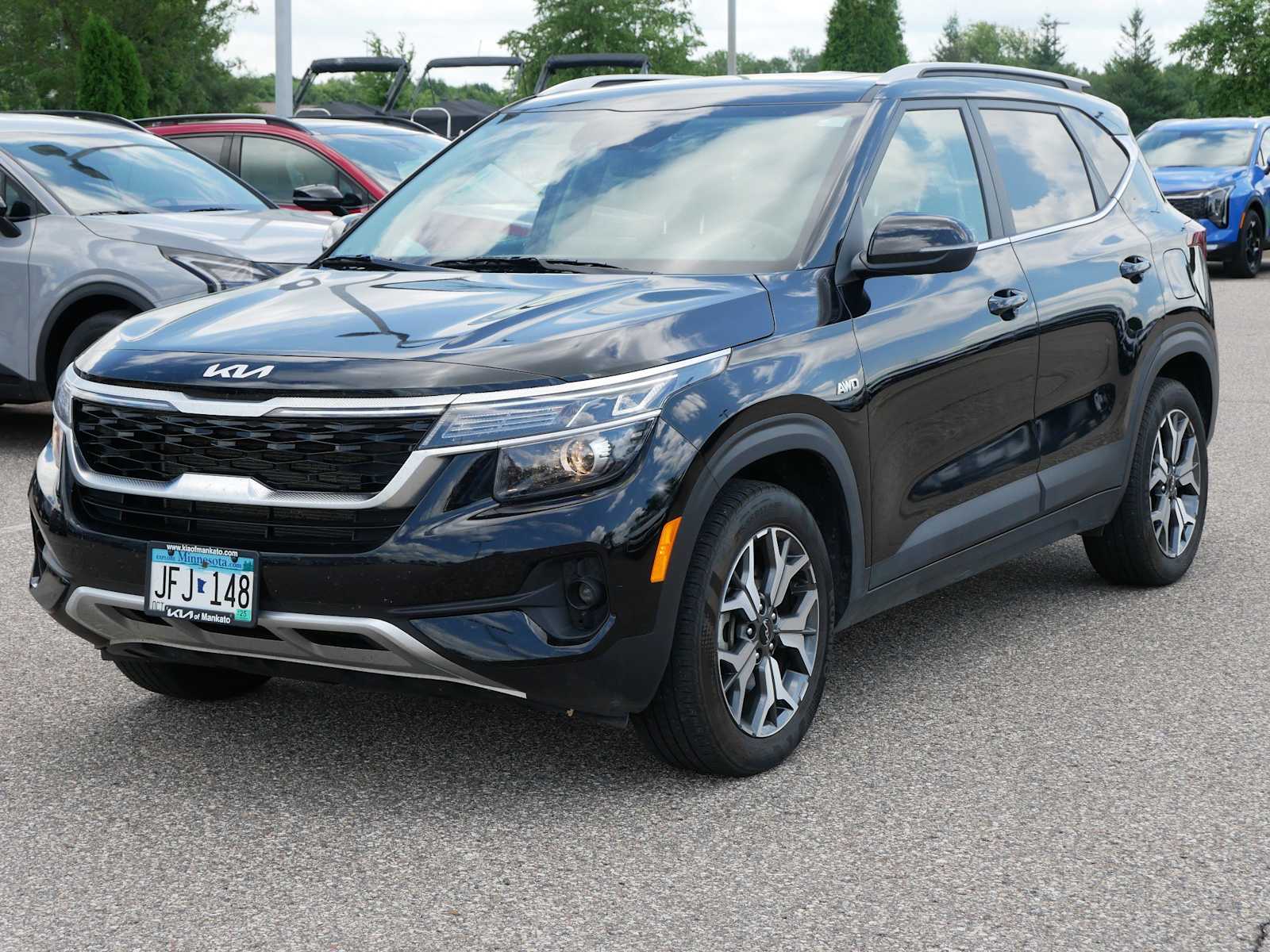 Certified 2023 Kia Seltos EX with VIN KNDERCAAXP7406695 for sale in Mankato, Minnesota