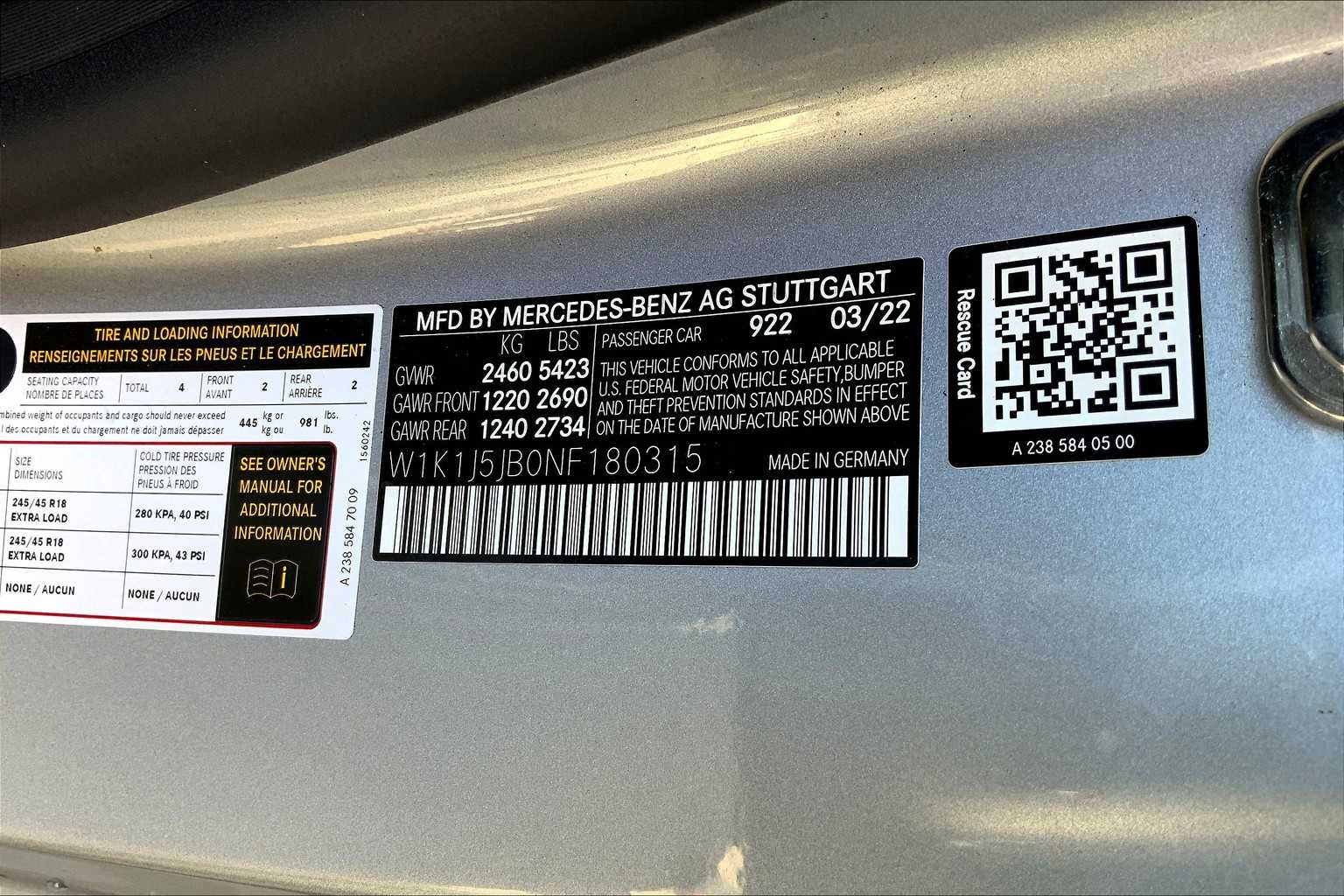 2022 Mercedes Benz E 450 photo 32