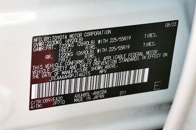 Used 2023 White Toyota Limited image 35