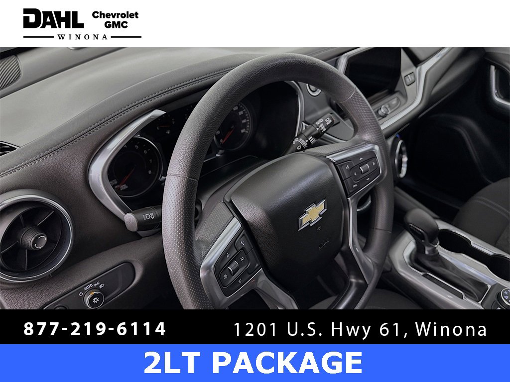Used 2022 Chevrolet Blazer 2LT with VIN 3GNKBHR40NS183723 for sale in Winona, Minnesota