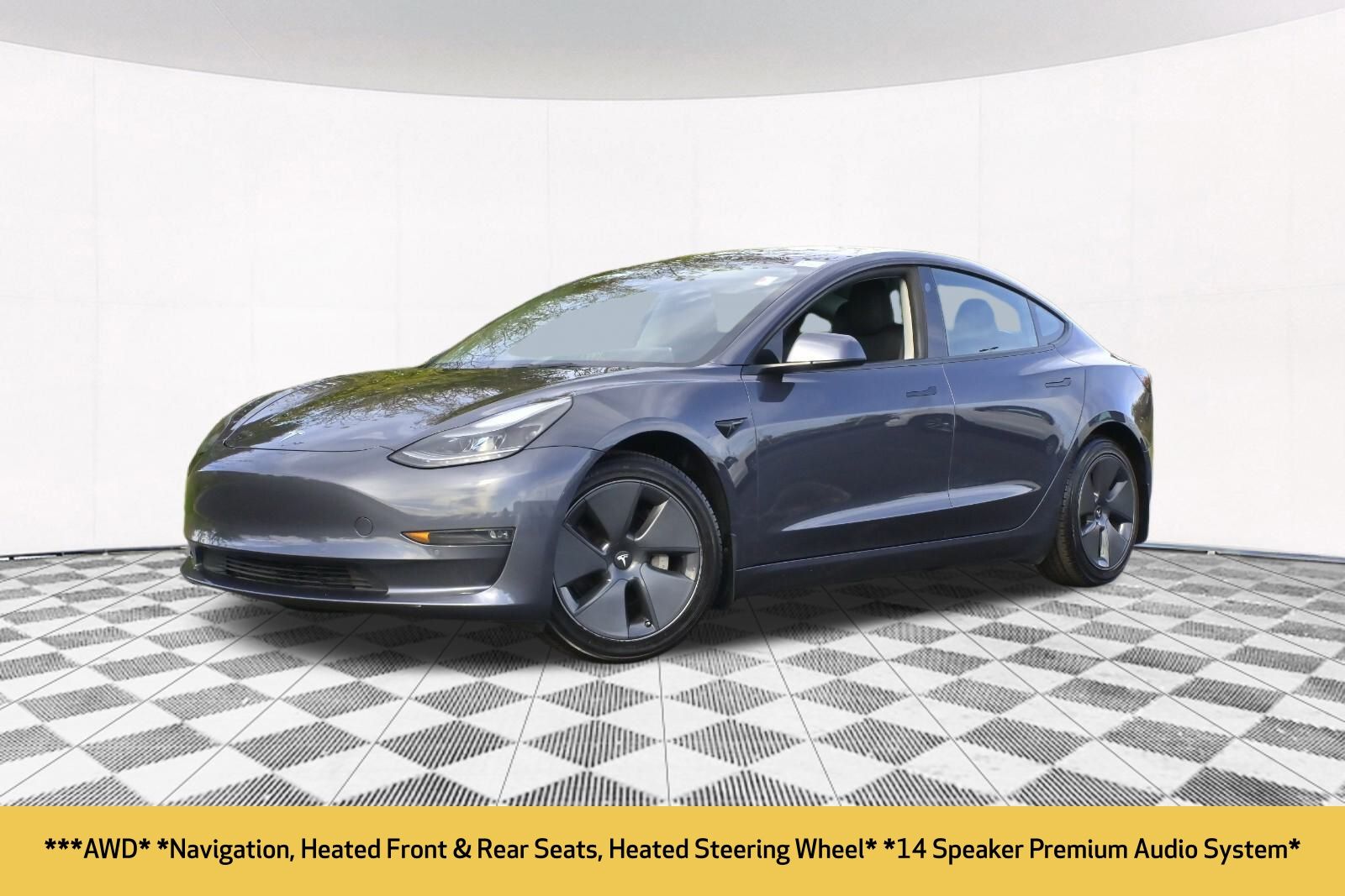 Used 2022 Tesla Model 3 Long Range with VIN 5YJ3E1EB6NF194377 for sale in Crystal Lake, IL