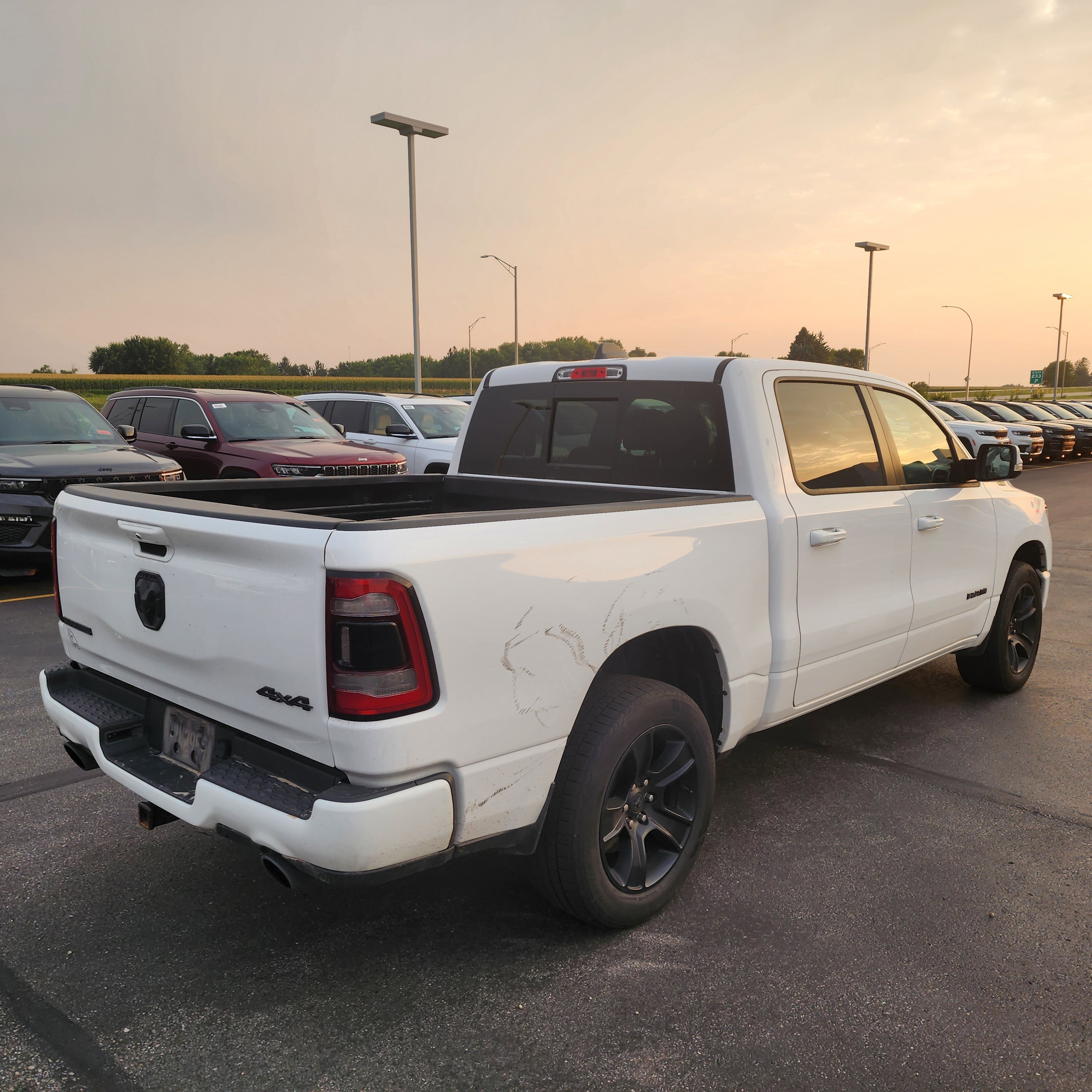 Used 2020 RAM Ram 1500 Pickup Big Horn/Lone Star with VIN 1C6SRFFTXLN155155 for sale in Saint Charles, Minnesota