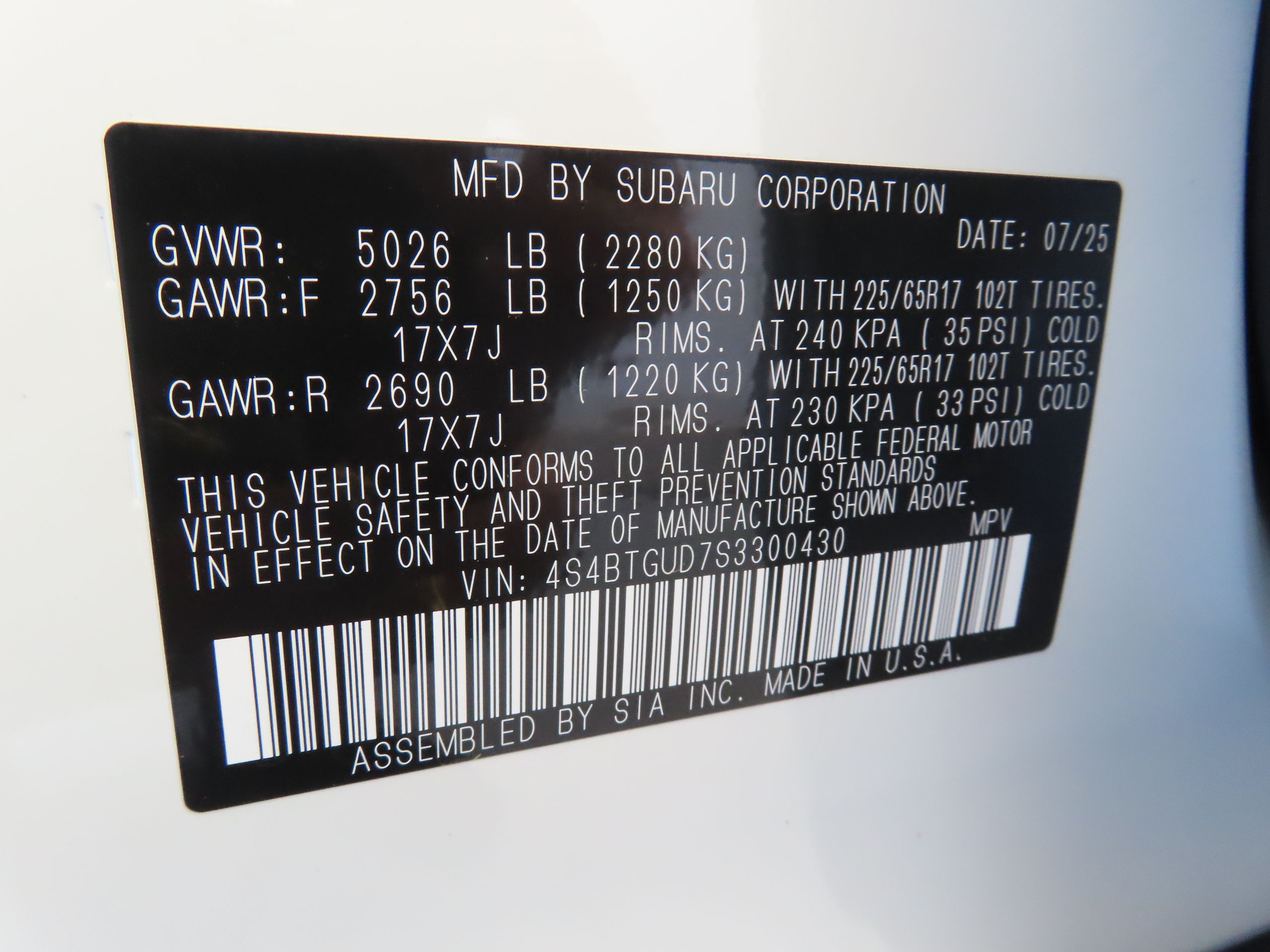 2025 Subaru Outback Wilderness photo 27