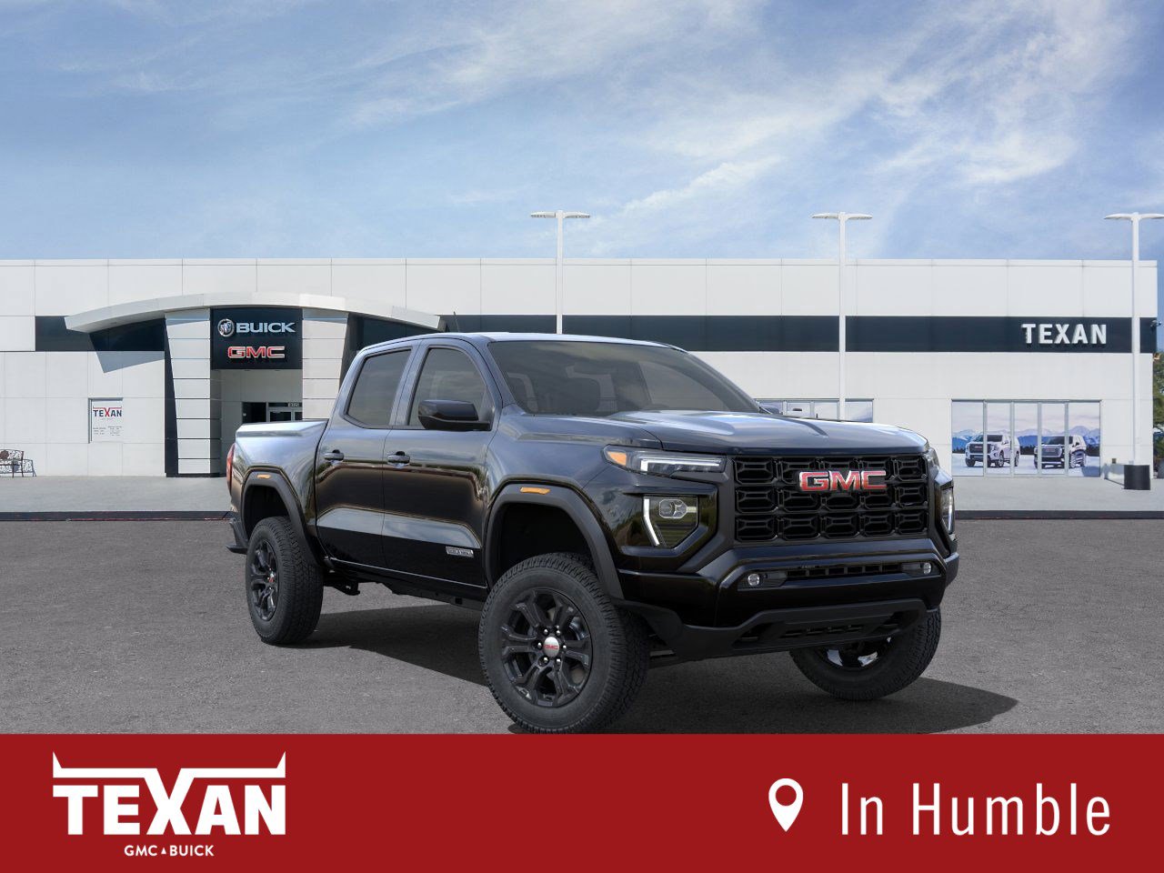 New 2024 GMC Canyon Elevation Crew Cab in Humble G12733 Texan GMC Buick