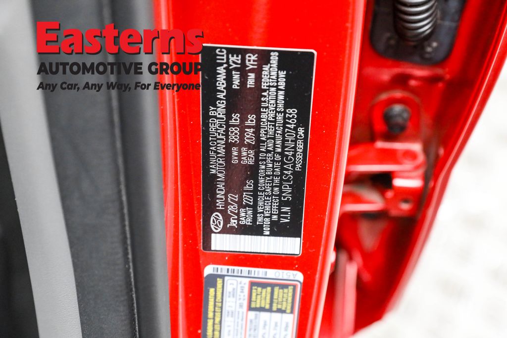 2022 Hyundai Elantra SEL Convenience photo 27