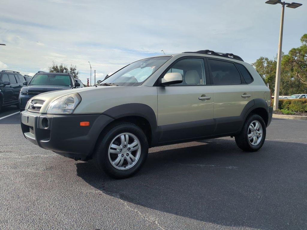 Used 2008 Hyundai Tucson SE with VIN KM8JN12D98U848244 for sale in Bradenton, FL