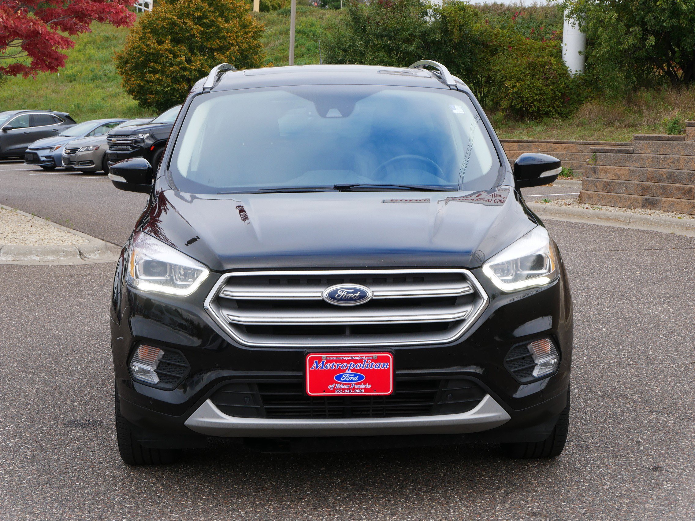 Used 2017 Ford Escape Titanium with VIN 1FMCU9J92HUE96082 for sale in Eden Prairie, Minnesota