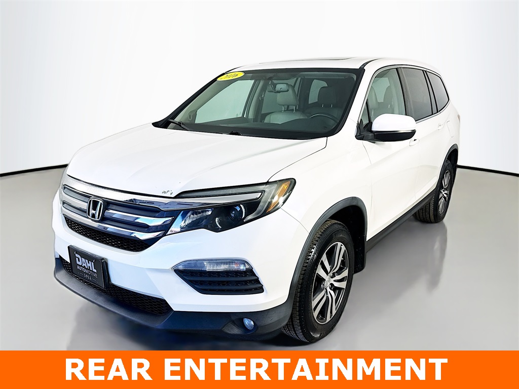 Used 2016 Honda Pilot EX-L with VIN 5FNYF6H81GB008473 for sale in Stevens Point, WI