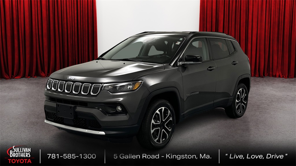 Used 2022 Gray Jeep Limited image 1