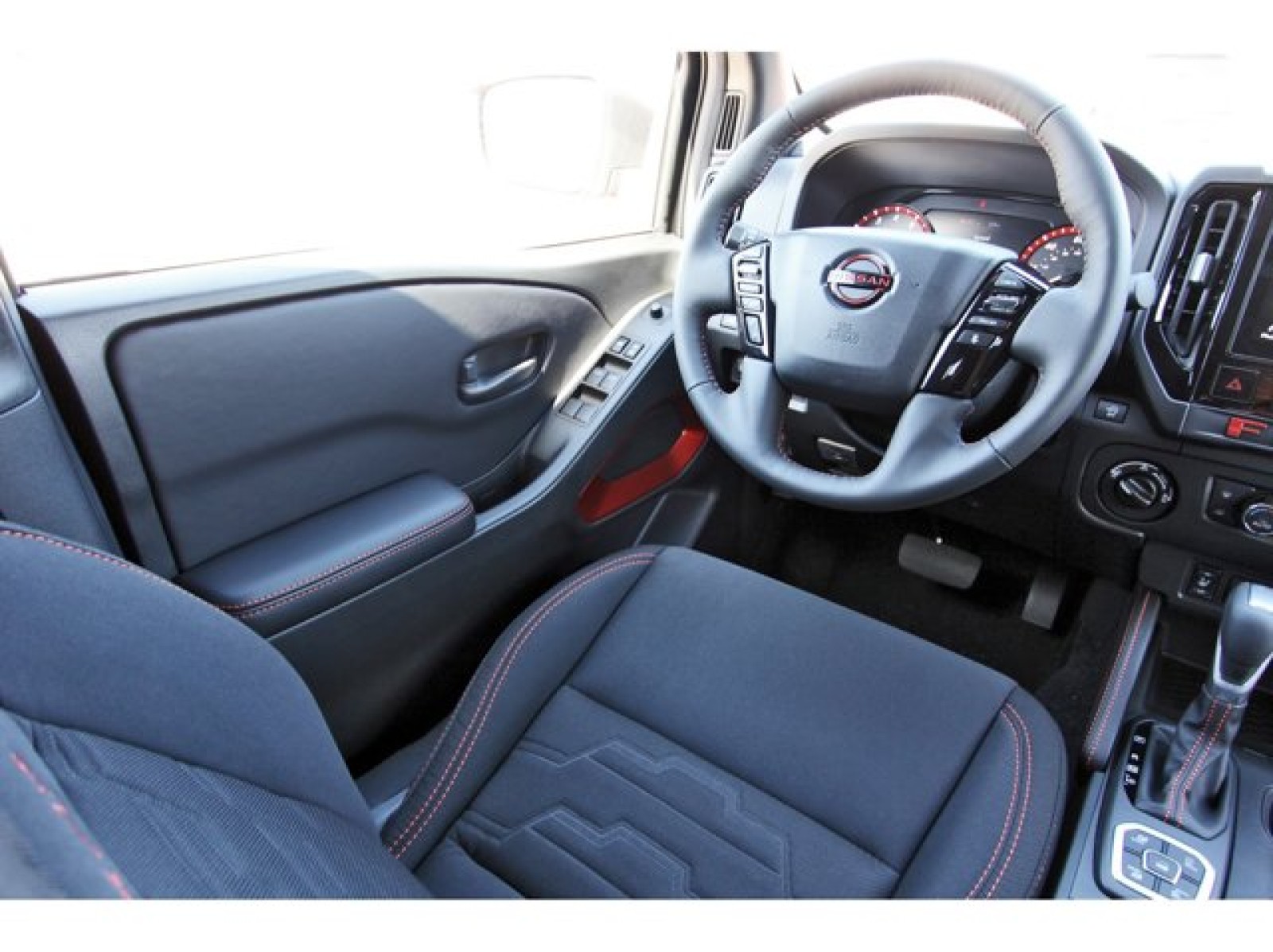 2026 Nissan Frontier Crew Cab PRO-4X® Red at Robbins Nissan