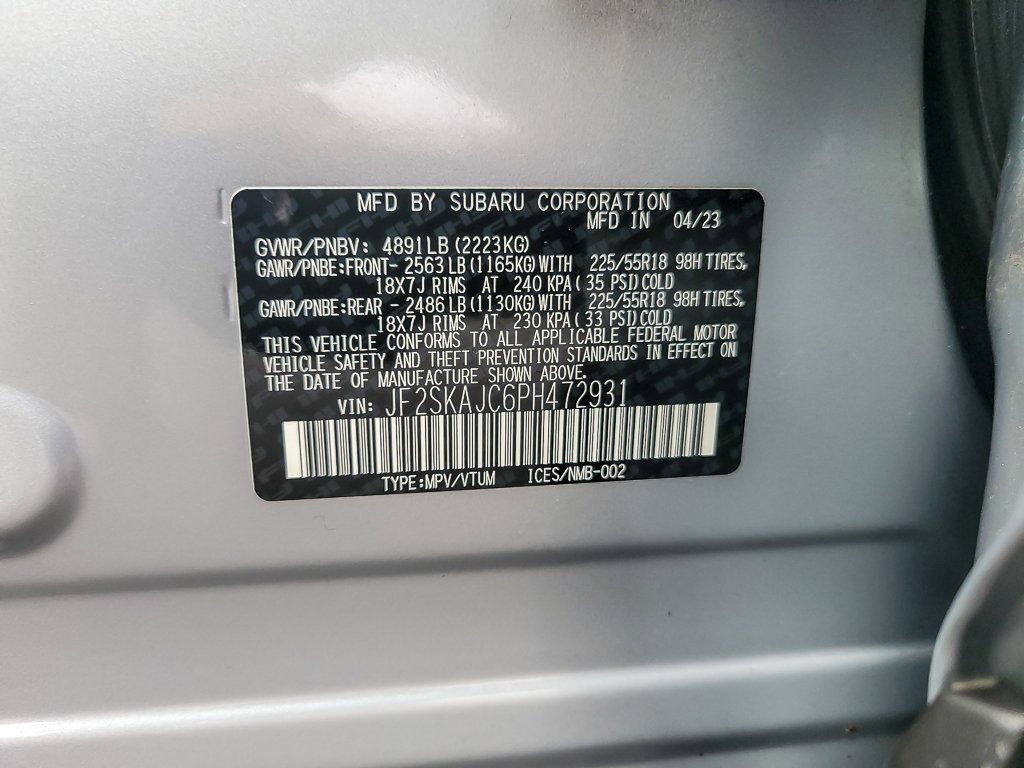 2023 SUBARU FORESTER - Image 25