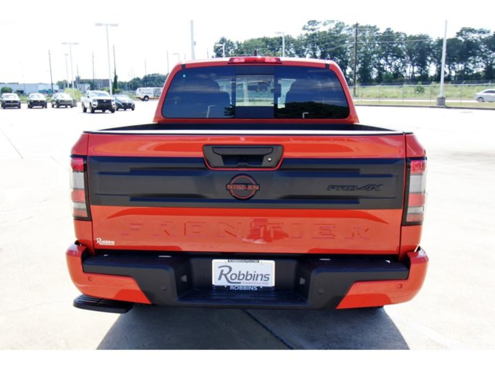 2025 Nissan Frontier Crew Cab PRO-4X® Orange at Robbins Nissan