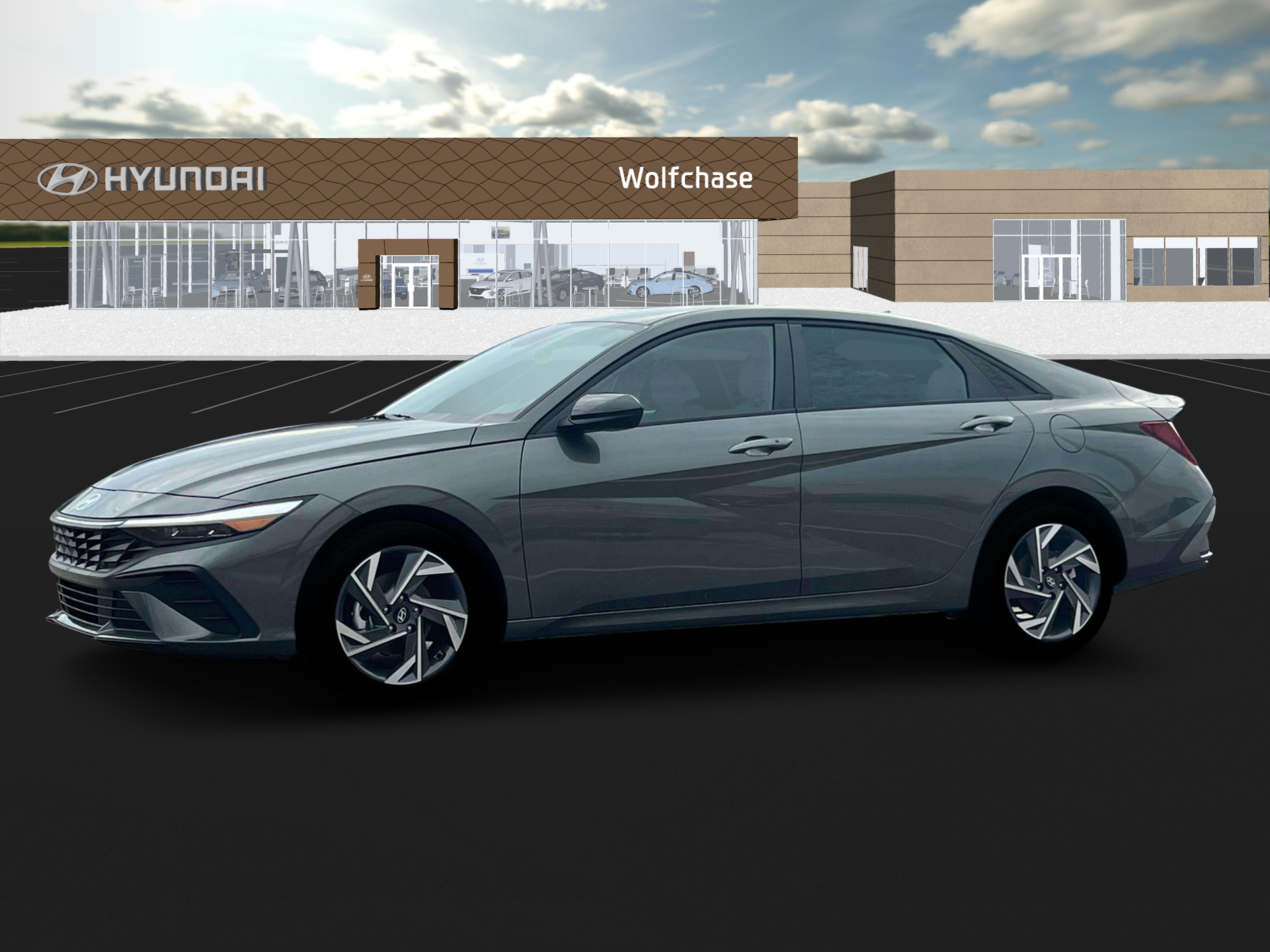 New 2025 Gray Hyundai SEL Sport image 2