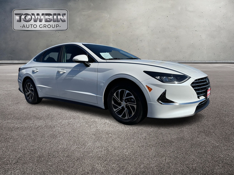 2022 Hyundai Sonata Hybrid Blue photo 2