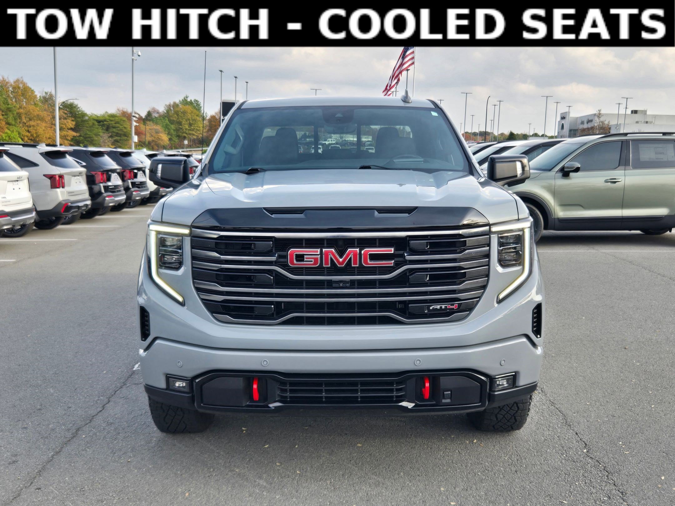 Used 2025 GMC Sierra 1500 AT4 with VIN 1GTUUEE87SZ111788 for sale in Little Rock