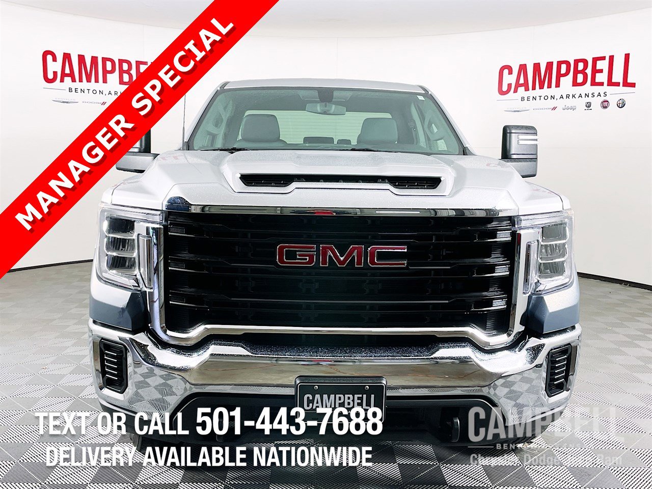 Used 2023 GMC Sierra 2500HD Pro with VIN 1GT58LE77PF237002 for sale in Little Rock