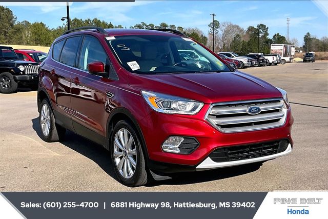 Used 2019 Ford Escape SEL with VIN 1FMCU0HD6KUC46325 for sale in Hattiesburg, MS