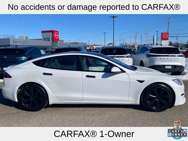 Used 2022 Tesla Model S Base with VIN 5YJSA1E52NF467977 for sale in South Portland, ME