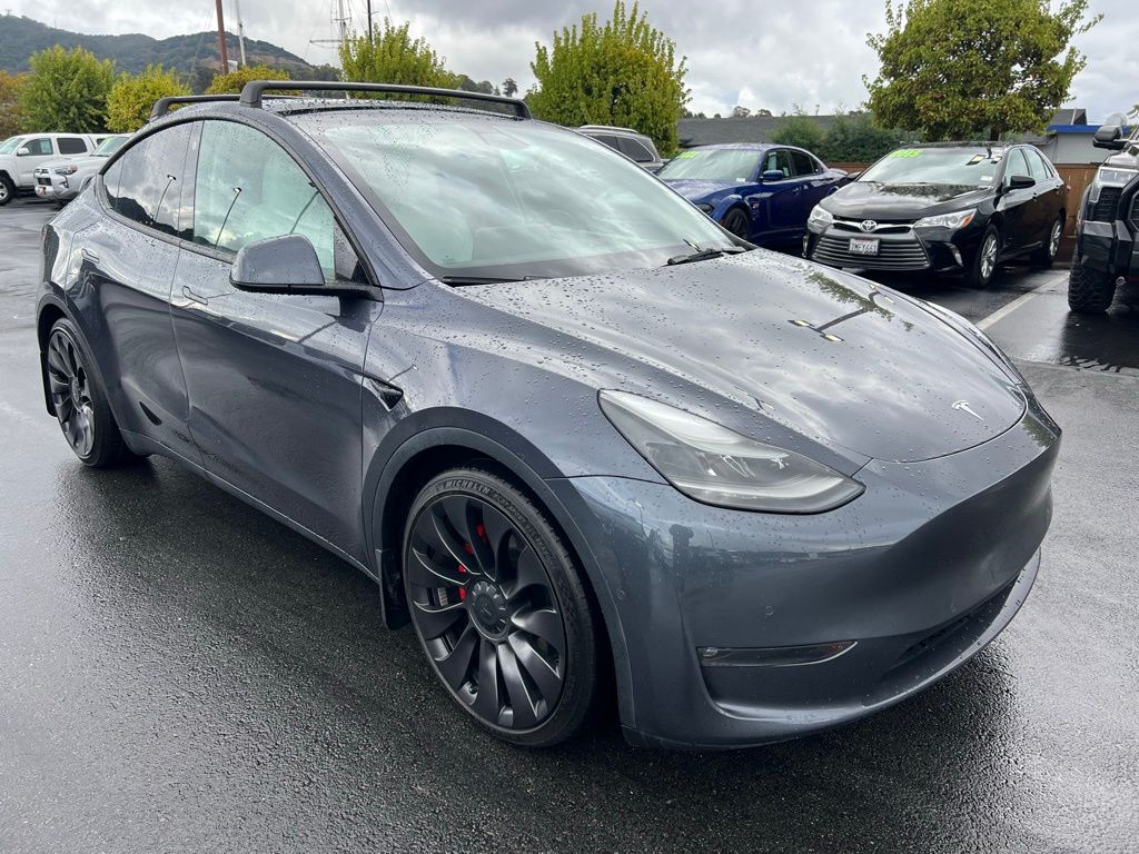 Used 2022 Tesla Model Y Performance with VIN 7SAYGDEF4NF337950 for sale in San Rafael, CA