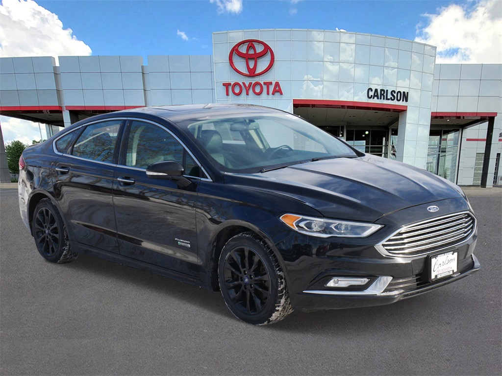 Used 2017 Ford Fusion Energi Titanium with VIN 3FA6P0SU0HR191460 for sale in Minneapolis, Minnesota