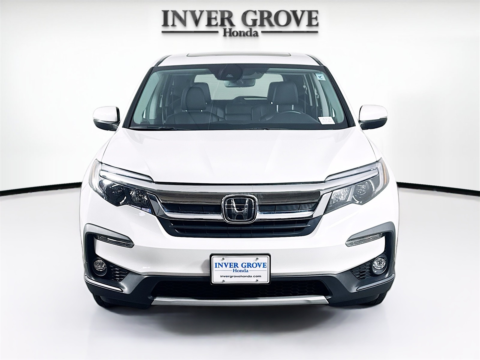 Certified 2022 Honda Pilot EX-L with VIN 5FNYF6H55NB099878 for sale in Inver Grove Heights, Minnesota