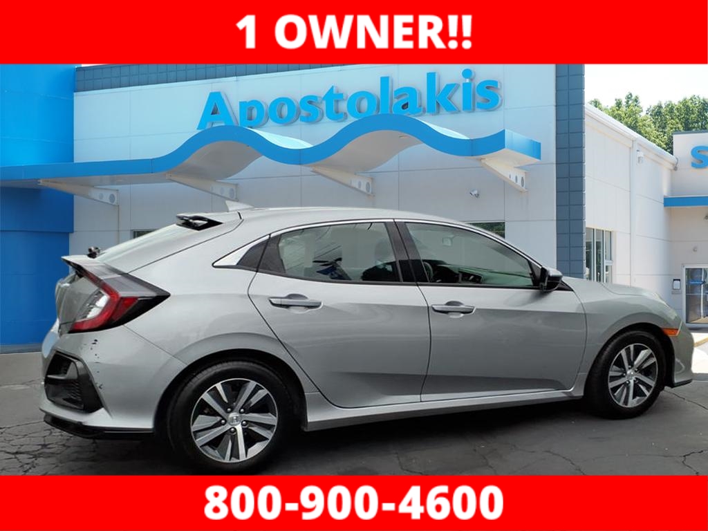Certified 2020 Honda Civic Hatchback LX with VIN SHHFK7H31LU207125 for sale in Cortland, OH