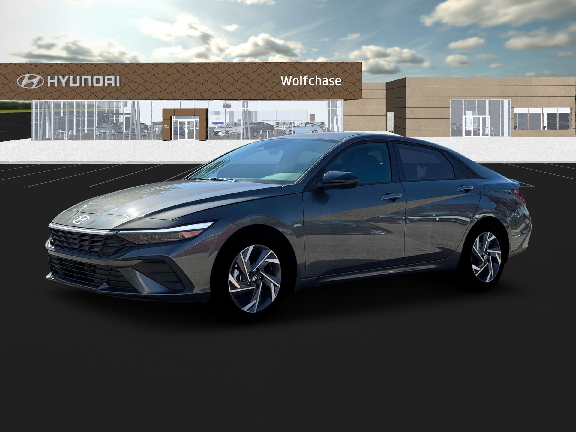 New 2025 Gray Hyundai SEL Sport image 2