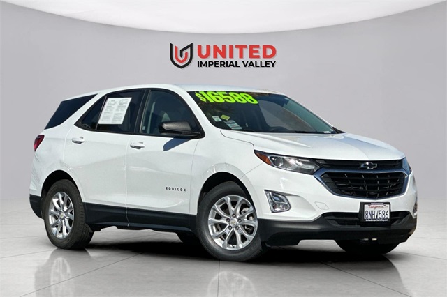 Used 2020 Chevrolet Equinox LS with VIN 2GNAXHEV8L6110669 for sale in Imperial, CA