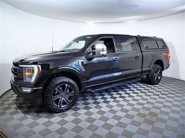 Certified 2021 Ford F-150 Lariat with VIN 1FTFW1E57MKE13983 for sale in Apple Valley, Minnesota