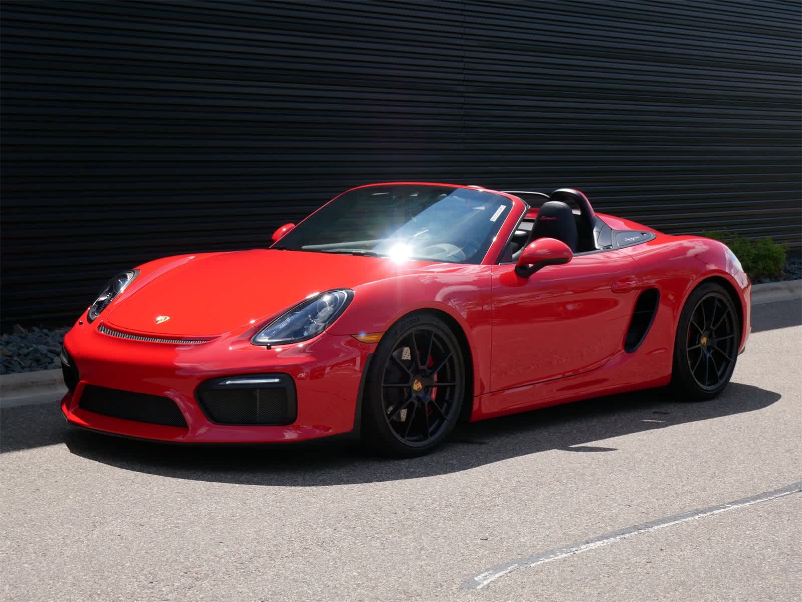 2016 Porsche Boxster Spyder