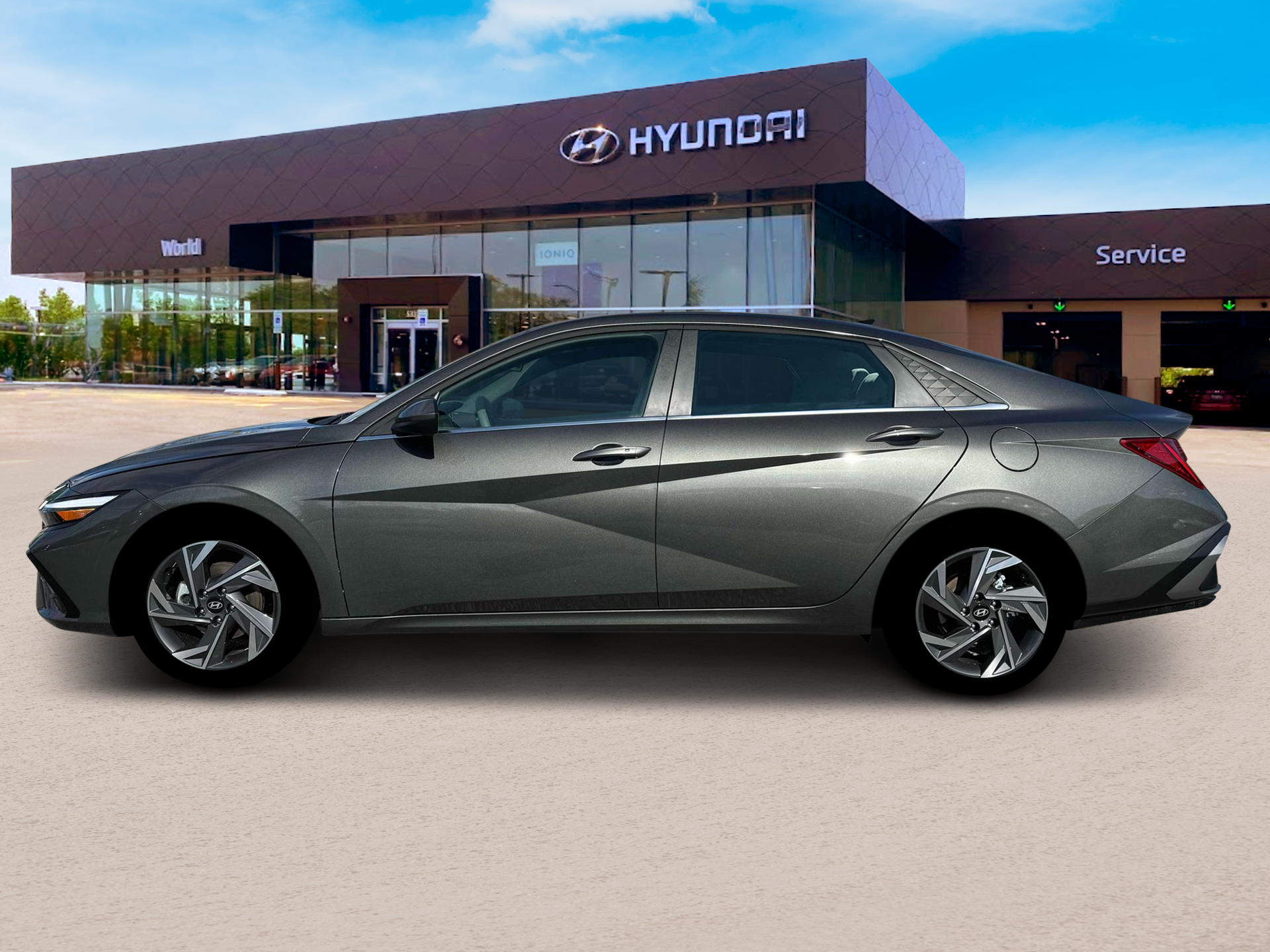 New 2025 Amazon Gray Hyundai SEL Convenience image 3