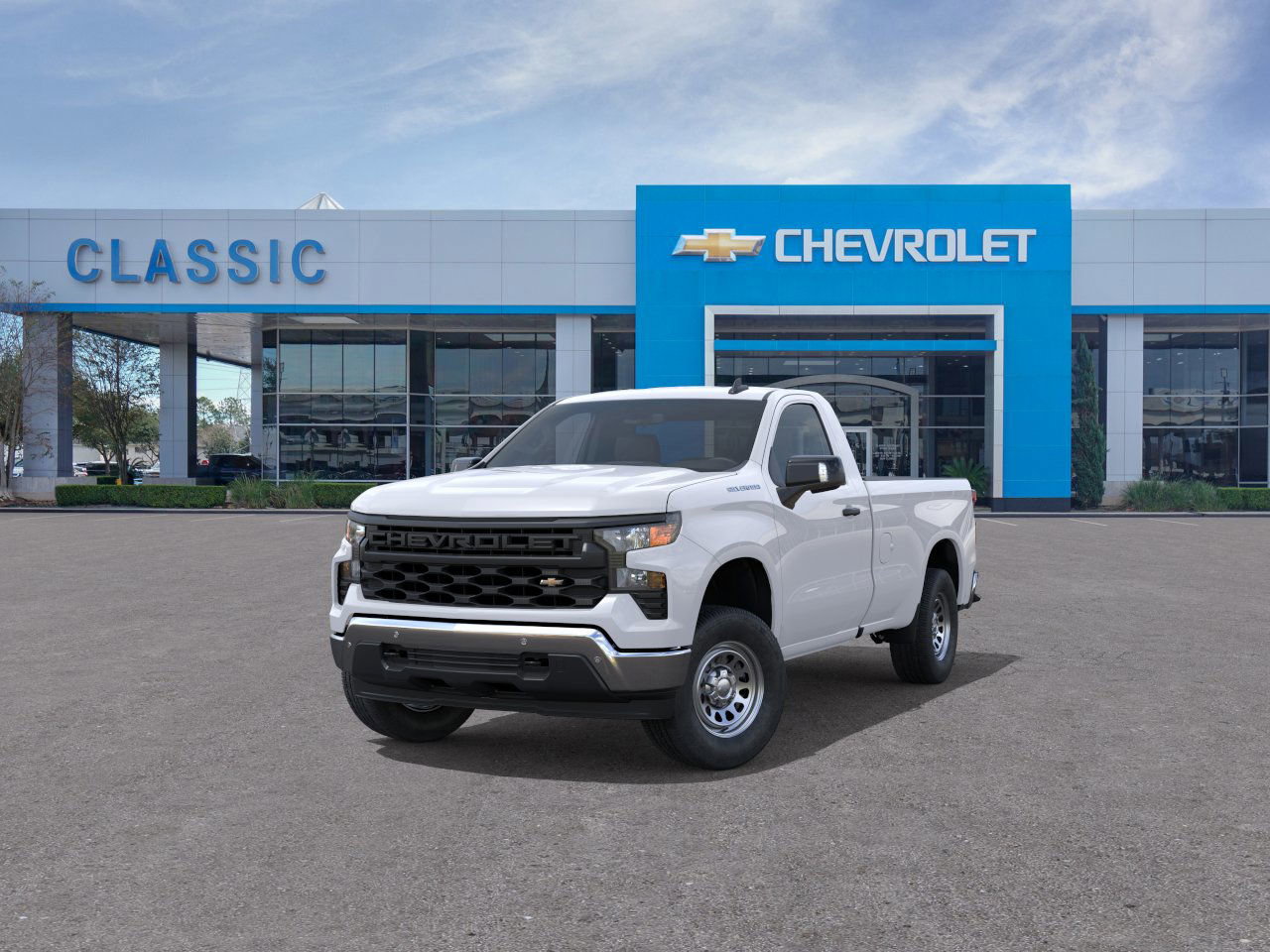 2026 Chevrolet Silverado 1500 WT White at Browns Ford of Amsterdam
