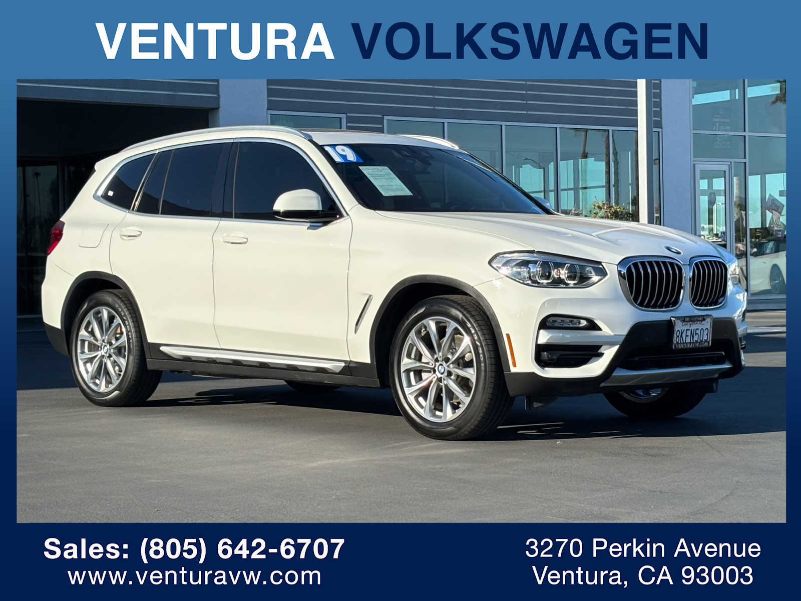 2019 BMW X3 30i