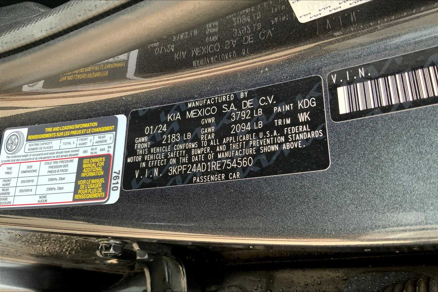 2024 Kia Forte LXS photo 34