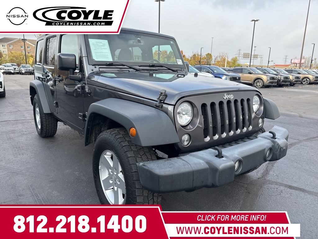 2018 Jeep Wrangler JK Unlimited Sport S