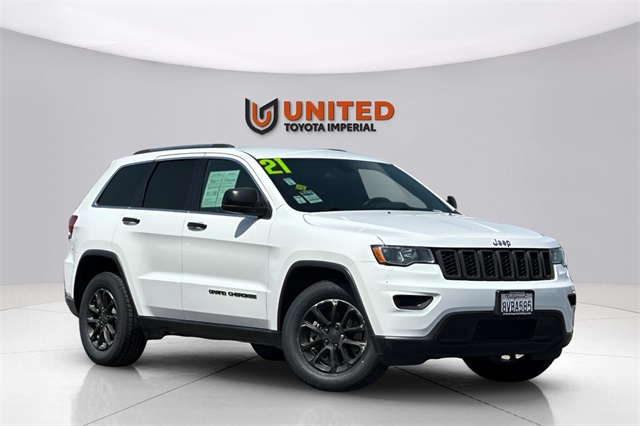 Used 2021 Jeep Grand Cherokee Laredo E with VIN 1C4RJEAG5MC551168 for sale in Imperial, CA