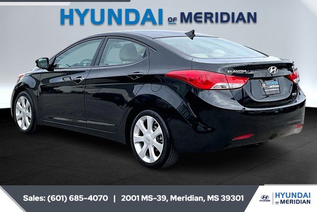 Used 2012 Hyundai Elantra Limited with VIN 5NPDH4AE5CH095142 for sale in Meridian, MS