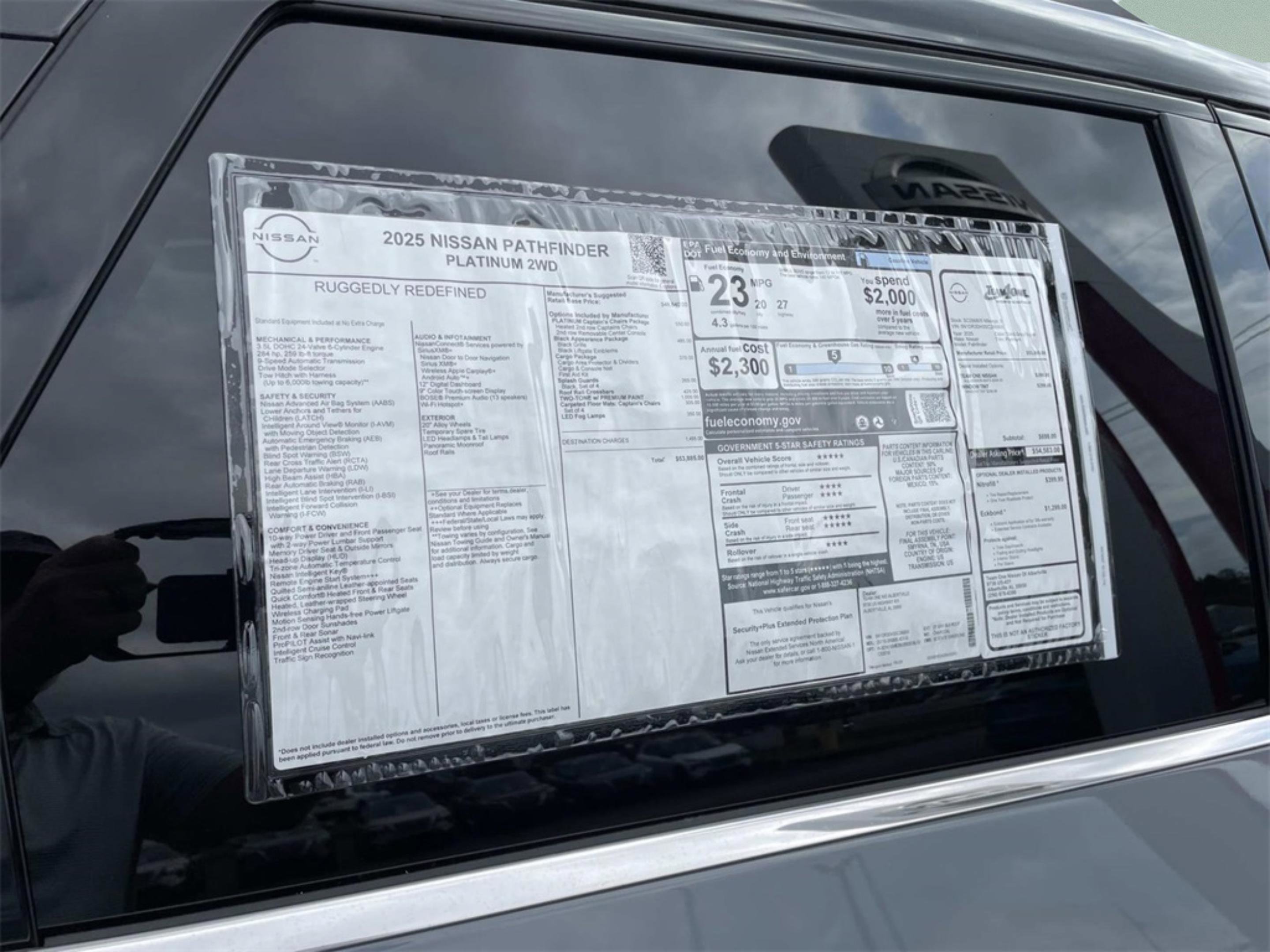 2025 Nissan Pathfinder Platinum photo 19