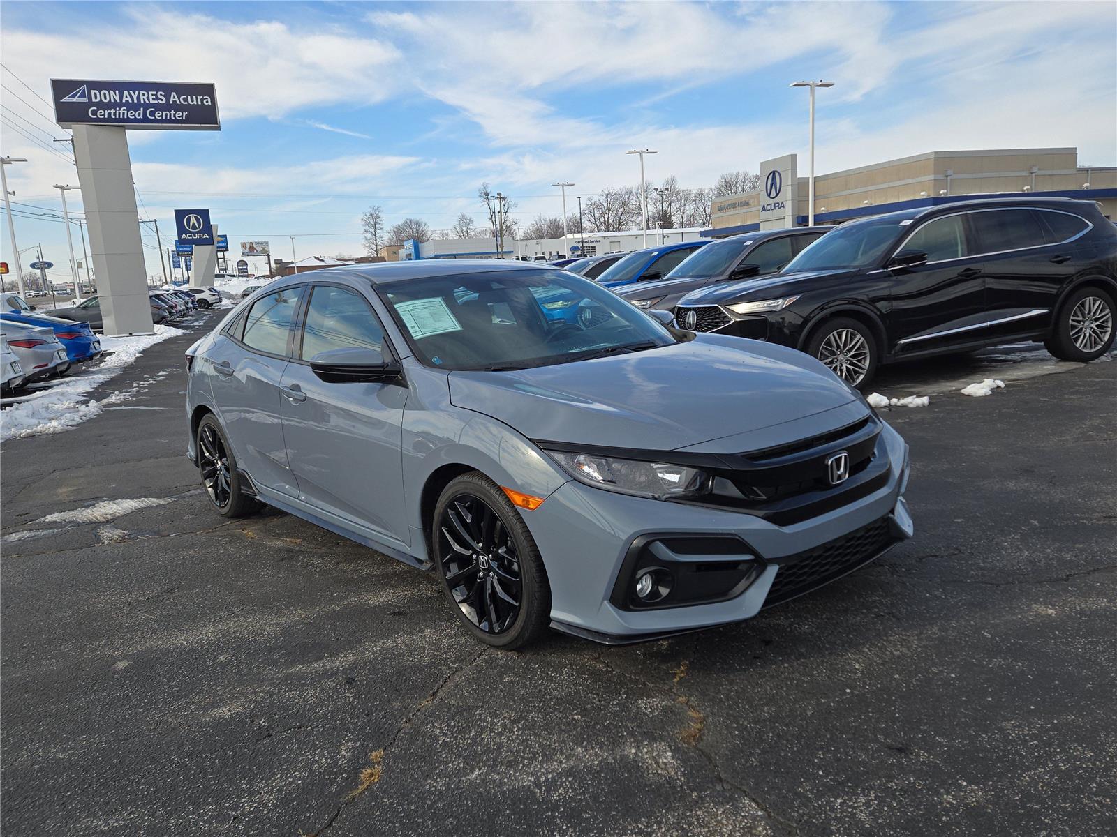 2020 Honda Civic Hatchback Sport's photo