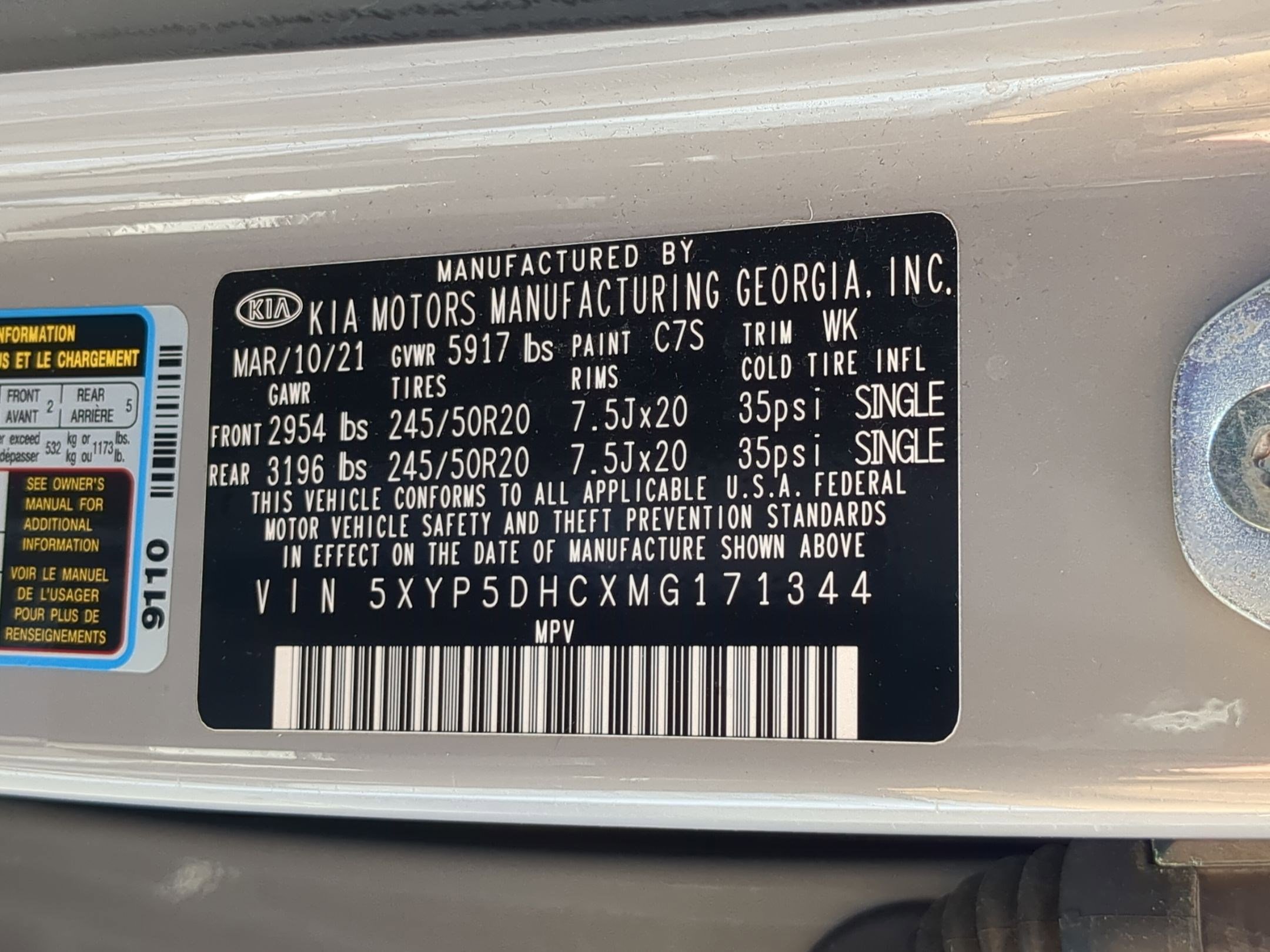 2021 Kia Telluride SX photo 23