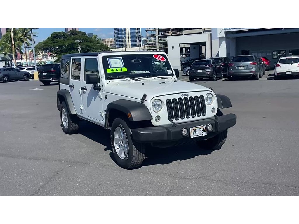 2018 Jeep Wrangler JK Unlimited Sport S