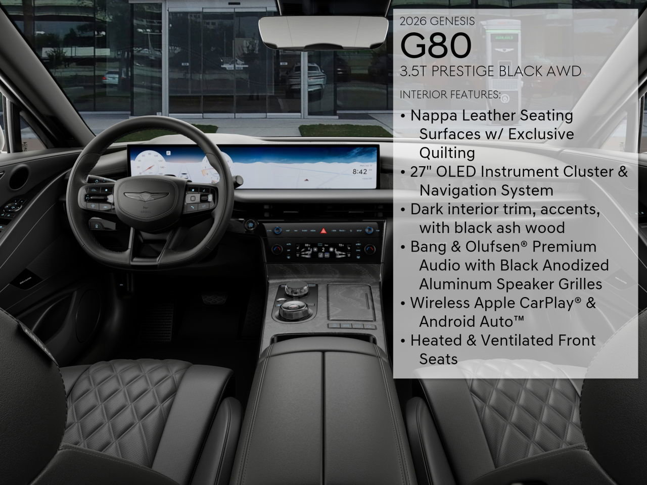 2026 Genesis G80 3.5T Prestige photo 16
