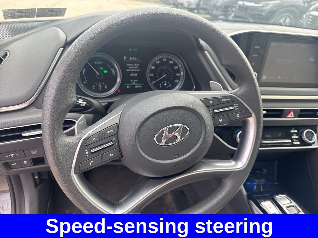 2022 Hyundai Sonata Hybrid Blue photo 18
