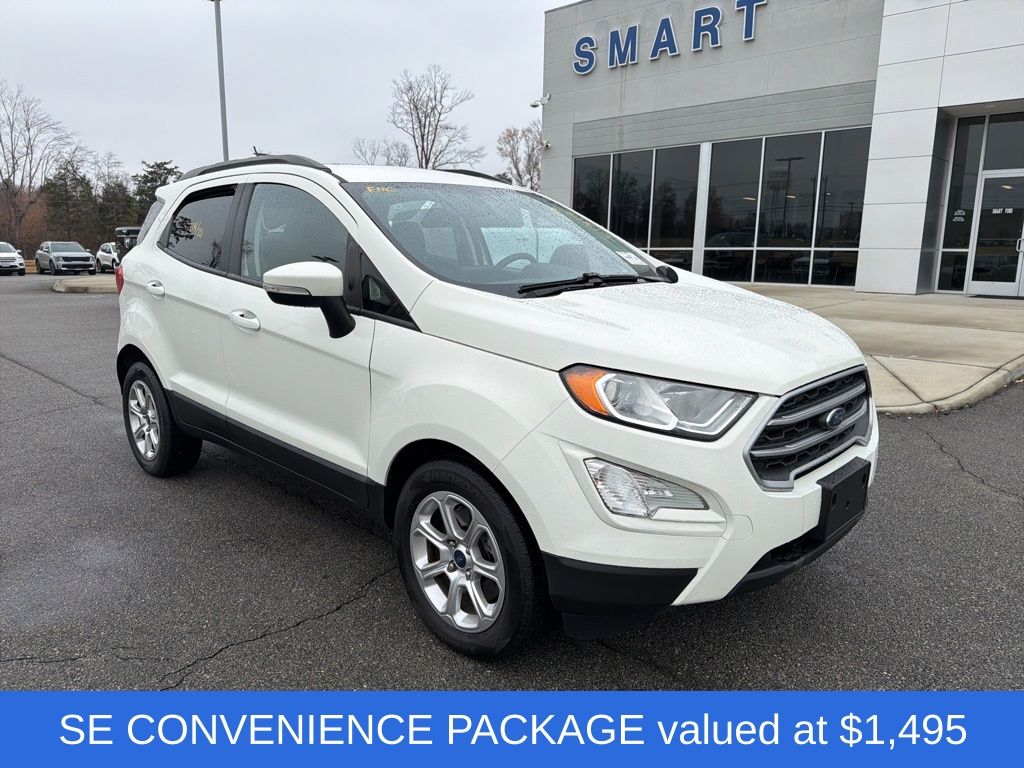 Used 2020 Ford Ecosport SE with VIN MAJ3S2GEXLC321802 for sale in South Boston, VA