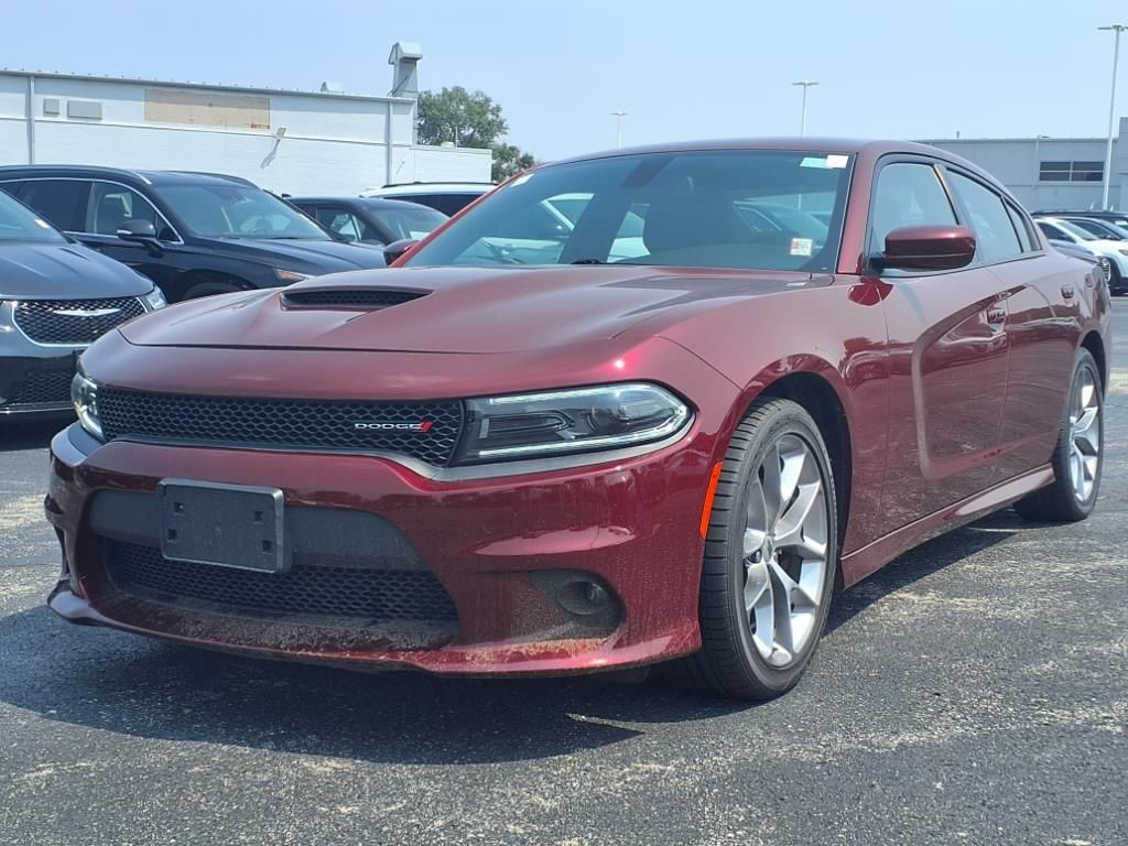 Used 2022 Dodge Charger GT with VIN 2C3CDXHG6NH161536 for sale in Kansas City