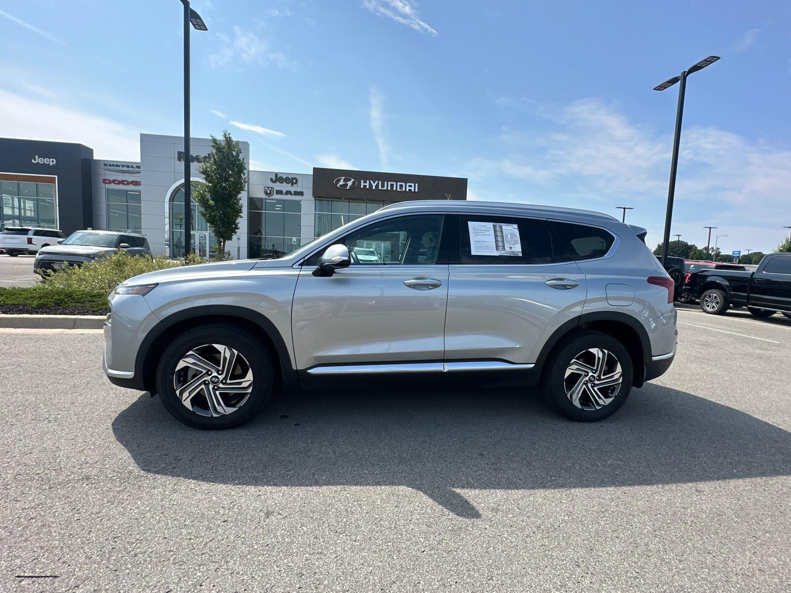 Certified 2022 Hyundai Santa Fe SEL with VIN 5NMS34AJ1NH471435 for sale in Kansas City
