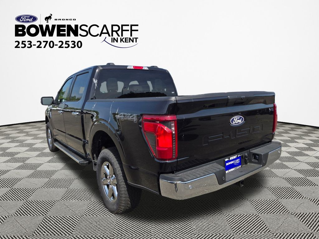 New 2025 Agate Black Metallic Ford XLT image 9